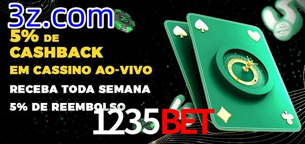 Promoções do cassino ao Vivo 1235Bet